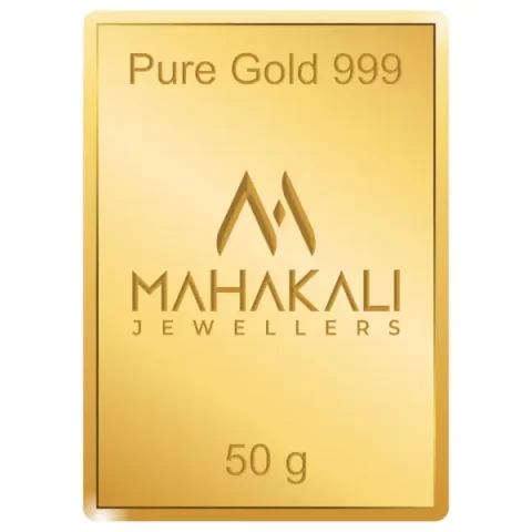 50g gold coin- mahakali jewellers