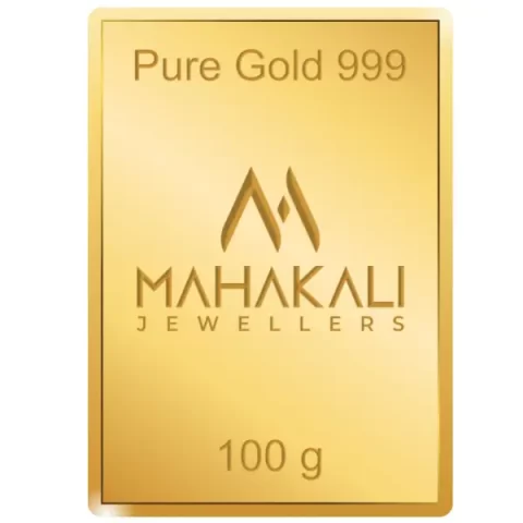 100g gold coin- mahakali jewellers