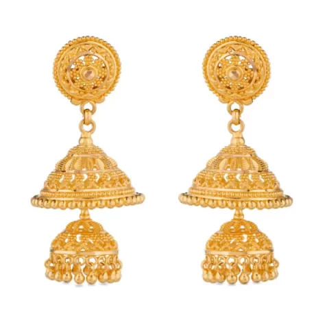 gold earring- Best Jewellery store in Mehsana