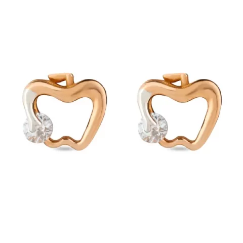 rose gold earrings-Best Jewellery store in Mehsana