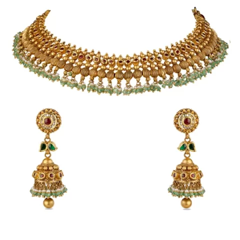 gold necklace designs