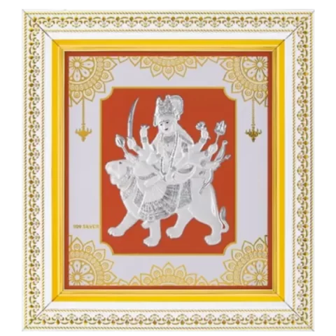 Mataji White Frame Silver Murat