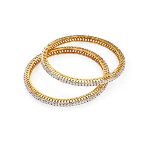 Divine Aura Diamond Bangles