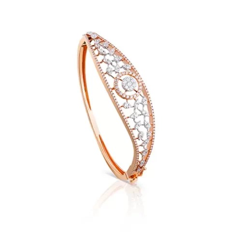 Infinity Loop Style Diamond Bracelet