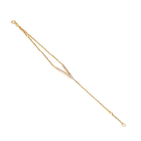 Slim Loop Loos Diamond Bracelet