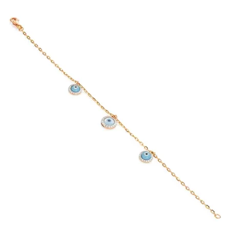 Evil Eye Diamond Loss Bracelet