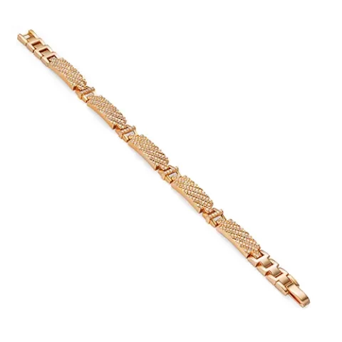 Freeflow Chain Style Diamond Bracelet