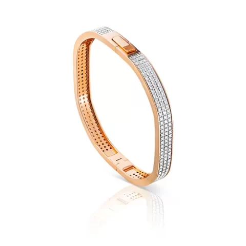 Embrace Kada Style Diamond Bracelet