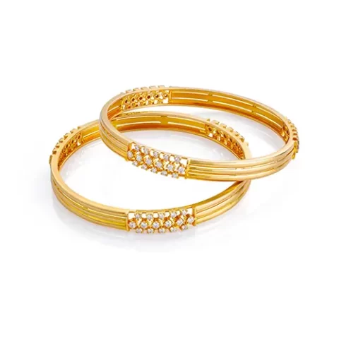 Pure Elegance Diamond Bangles