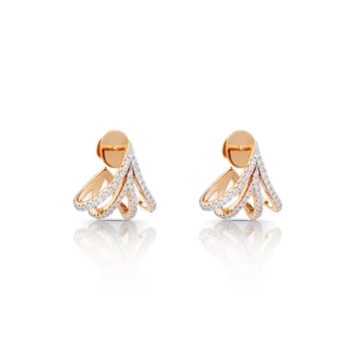 Shining Wings Diamond Earrings