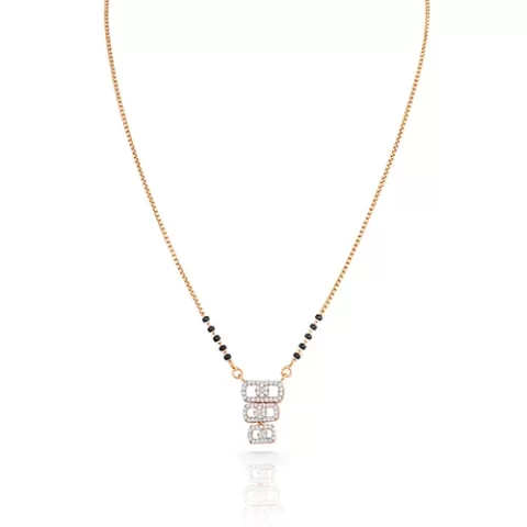 Modern Touch Diamond Mangalsutra