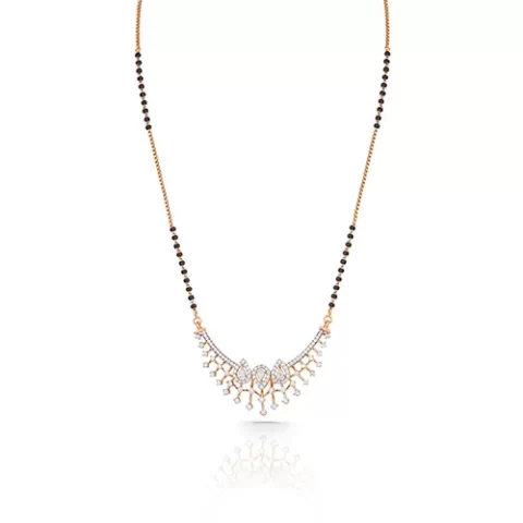 Royal Thread Diamond Mangalsutra