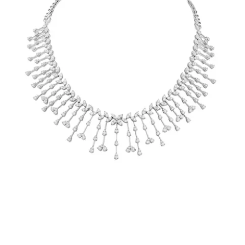 Luxe Curve Diamond Necklace