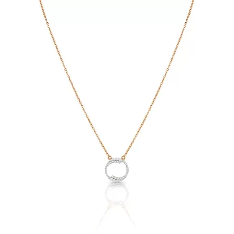 Soft Shine Diamond Pendant Set