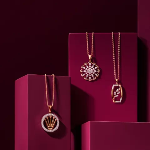 Classic Diamond Pendant Sets