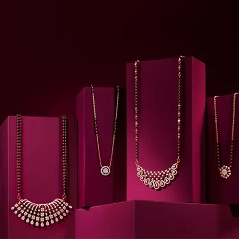 Royal Sparkle Diamond Mangalsutra