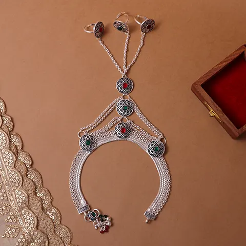 Traditional Silver Payal
