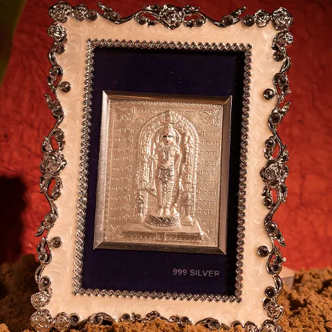 God Ram Silver Idols