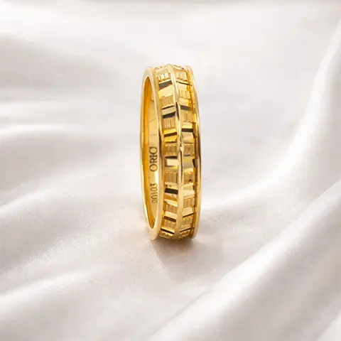 Classic Heritage Gold Band Ring