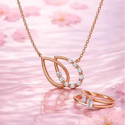 Petal Loop Diamond Set