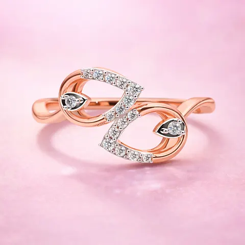 Royal Rose Infinity Diamond Ring 2