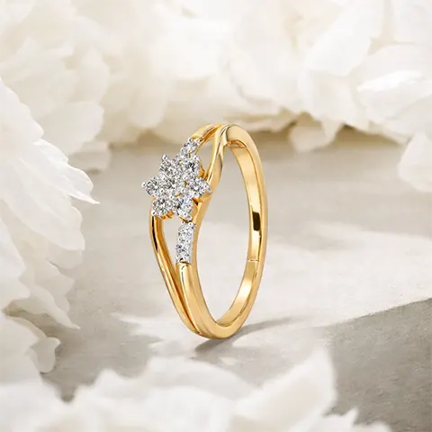 Eterna Grace Gold Ring