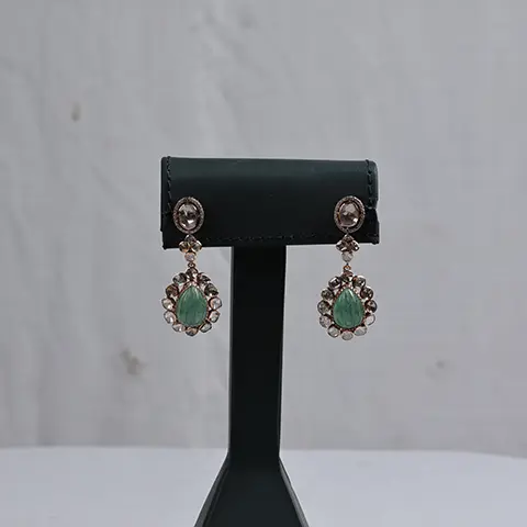 Diamond Teardrop Earrings