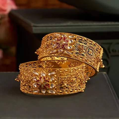 Antique Gold Bangles Set