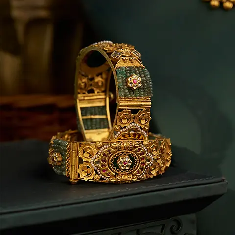 Antique Gold Bangles