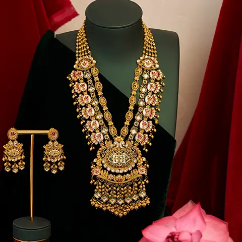 bridal necklace set